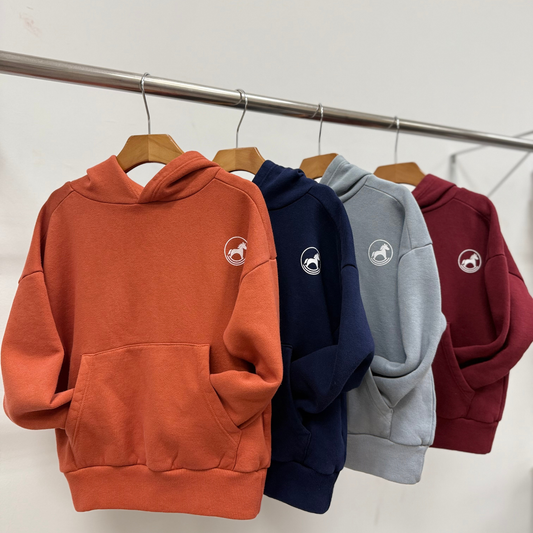 Maverick Kids Relax Fit Hoodie – 100% Cotton, Soft, Durable & Perfect for Play