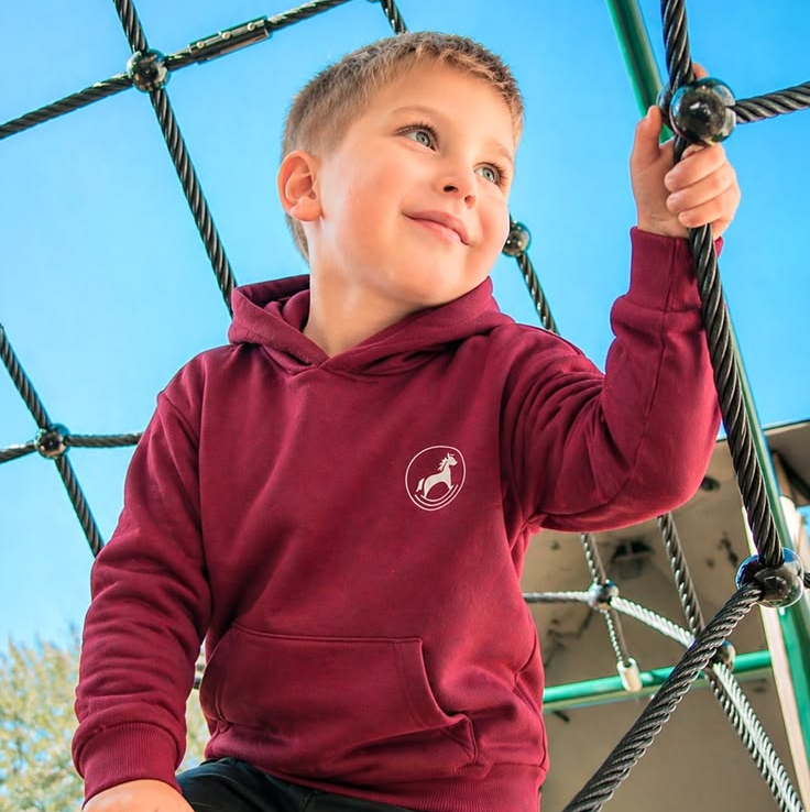 Maverick Kids Relax Fit Hoodie – 100% Cotton, Soft, Durable & Perfect for Play